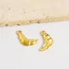 Pingente de Aço Inoxidável 304 Acessórios Croissant Mini Pingente DIY Colar Pulseira Brincos Joias Pingente Estoque Pronto