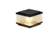 Luz Solar para Poste Exterior Impermeable Patio Villa Pared Puerta Nuevo Estilo Chino Paisajismo Poste de Puerta Luz Venta al por Mayor