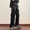 Pantalones cortavientos impermeables a prueba de tres usos para hombre, pantalones de primavera y otoño, estilo funcional, ropa de trabajo, pierna recta, para exteriores, paracaidista, senderismo, montañismo