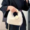 Bolsa Cuadrada Pequeña Portátil Retro Texturizada para Primavera y Verano 2022 Nueva Bolso de Mano para Mujer Bolso Cruzado para Hombro Bolso de Viaje para Mujer