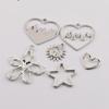 Colgante de Flor Estrella Cortada Estilo Coreano Ins Colgante para Pendientes Hechos a Mano DIY Colgante para Collar Materiales para Joyería Accesorios Pequeños