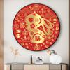 Fabricante de Ponto Cruz Tiktok Kuaishou Xiaohongshu Dropshipping Novo Modelo 2026 Bordado com Linha Sala de Estar Bordado Coelho de Jade Trazendo Boa Sorte