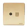 Fornecer Xiantai doméstico champanhe prato grande trefilado interruptor fabricantes vendas embutido 86 novo interruptor de parede tomada