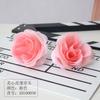 Flor Artificial Estilo Europeo Cabeza de Rosa Flor de Boda Decoración de Pared Flor de Solapa Corsage Sombrero Flor para la Cabeza Cabeza de Rosa Máxima