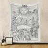Tapiz Amazon Comercio Exterior Transfronterizo Tela de Fondo Viento ins Tela Colgante Decoración de Habitación ins Tela Colgante Tapiz de Tarot