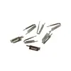 Pieza de Contacto Metálica en Forma de V Cargador Clip AC Pieza de Contacto de Resorte AC Pieza Conductiva Metálica Pin Clip Universal Electrónico