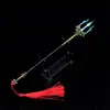 Periféricos do Jogo God of War Poseidon Tridente de Poseidon Todo em Metal 22cm Ornamento Artesanal Modelo