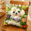 Nuevas fundas de cojín y almohada con estampado tridimensional para uso doméstico, adecuadas para sofás, salas de estar y dormitorios