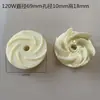 Paletas de Impulsor de Bomba de Aceite para Máquinas Herramienta, Paletas de Plástico de Bomba de Aceite de Bomba de Agua de Refrigeración, Impulsor de Aluminio, Motor de Bombeo de Aceite, Paletas de Plástico/Aluminio