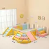 Educación Temprana Infantil Jardín de Infancia Parque Infantil Interior Centro Comercial Bolsa Suave Anticolisión Valla de Piscina de Arena Piscina de Bolas de Olas Rodilleras