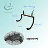 Gancho Doble Línea Redondo Multifuncional Universal Forma de U Herramienta de Ferretería para Almacenamiento Accesorios para Tablero Perforado