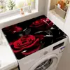 Cubierta para Lavadora Árbol de la Vida Transfronteriza Almohadilla para Tambor Lavadora Almohadilla Absorbente Refrigerador Armario de Noche Tela Cubierta Antipolvo Venta al por Mayor
