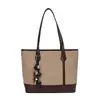 Bolsa grande estilo deserto retrô 2026 nova moda feminina para o dia a dia bolsa de ombro para sair para trabalhar bolsa tote