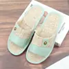 Sandalias de Punta Abierta de Capa Superior de Piel de Vaca de Fabricante Regalos Primavera Verano Hogar Suela de Tendón Antideslizante Sandalias de Punta Abierta con Botón