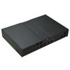 Caixa de chapa metálica cnc corte a laser hardware estampagem peças cnc dobra especial chassis amplificador de potência shell chassis