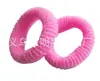 Venta al por mayor de fábrica anillo de toalla dividido de 48 pines alambre de poliéster de baja elasticidad cuerda de cabeza de banda de goma