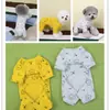 Ropa de Mascotas para Primavera y Otoño para Perros Pequeños, Ropa para Gatos, Teddy, Bichón, Pomerania Pijamas, Ropa de Casa de Cuatro Patas de Dibujos Animados