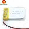 Bateria de Polímero 402030 3.7V180mAh Balança Digital Gravador de Condução Bateria de Lítio Bateria de Lítio de Grande Capacidade
