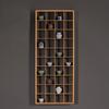 Estante para Bogu Colgante de Pared Bambú Pabellón Duobao Estante de Almacenamiento de Pared Almacenamiento de Tetera Juego de Té Decoración de Pasillo Prellis Colgante de Pared