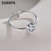 Anillo de apertura de amor retro de acero de titanio de comercio electrónico transfronterizo, anillo de acero inoxidable con personalidad de nicho de lujo ligero para mujer, venta al por mayor para niñas
