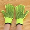 Guantes de protección laboral, hilo, guantes dispensadores, protección engrosada resistente al desgaste, antideslizantes, tipo de propiedad transpirable, Materia Prima Plástica, agua eléctrica