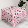 Panda Yuan Venta al por mayor Mantel Desechable Rojo Estampado Decoración Cuadros Celebración de Boda Impermeable a Prueba de Aceite Mantel que No se Lava