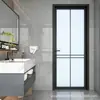 Aleación de Titanio Magnesio Aluminio Puerta de Baño Puerta de Inodoro Puerta de Baño Puerta de Vidrio Proyecto de Apartamento Hotel Casa Autoconstruida Puerta de Baño