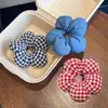 Anel de Cabelo de Flor Infantil Flor de Cabeça Tridimensional para Meninas Hattie Bola na Cabeça Rabo de Cavalo Acessório de Cabelo Grande Laço Anel Acessórios de Cabelo Hattie para Meninas