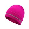Gorro de Punto de Color Fluorescente Transfronterizo para Hombre Ciclismo Reflectante de Advertencia Lana Ferroviaria Gorro de Invierno Cálido para Exteriores Gorro Frío