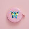Regla Telescópica Automática de Color Fluorescente Estilo Nórdico Mariposa Cinta de Medir Ropa Hiptone Regla Suave Medición Portátil Mini Cuero