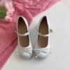 Versão coreana de sapatos Mary Jane estilo fada doce e fofo por atacado primavera salto grosso raso Lolita com sapatos de saia
