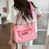 Bolsa de Hombro para Estudiante 2026 Súper Popular Bolso Cruzado Casual Nuevo Estilo Estampado Versátil para Viajar al Trabajo Gran Capacidad