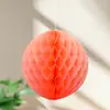 Set de Decoración de Habitación de Boda con Bolas de Panal de Abeja de Moda para Boda y Compromiso, Adecuado tanto para el Dormitorio Nuevo como para la Sala de Estar de la Novia y el Novio