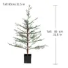 Plantas Verdes Artificiais, Pinheiros e Ciprestes, Enfeites de Árvore de Natal, Pinheiros e Ciprestes Falsos, Plantas de Vaso de Pinheiro Cipreste, Paisagismo para Sala de Estar e Vitrines, Folhagem Artificial