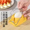 Fatiador de Ovos Multifuncional Doméstico de Aço Inoxidável Sp Sauce para Cortar e Fatiar Ovos, Ovos em Conserva e Ovos Cozidos