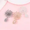 Novo Pingente de Flor de Pérola e Diamante Feito à Mão de Zhuzi Acessórios de Joias para Celular DIY Acessórios para Roupas Saída de Ar do Carro