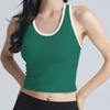 Top de Yoga Lulu Chaleco Deportivo Ebb para Exteriores con Almohadilla en el Pecho Espalda Cruzada Fitness para Mujer Ajustado de Secado Rápido Chaleco