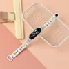 Novo Relógio Digital LED à Prova d'Água com Estampa de Desenho Animado Personalizado e Legal para Exportação, Criativo com Toque, à Prova d'Água, para Estudantes