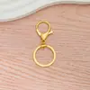 Set de Tres Piezas de Dijes para Bolsa con Broche de Langosta de Aleación de Zinc 308 Chapado, Llavero de Figura de Ocho y Pequeño Colgante del Festival Qixi