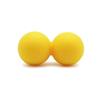 Bola de Fáscia de Silicone Elástico Relaxamento Muscular Mão, Pé, Ombro e Pescoço Bola de Massagem Relaxamento de Pontos de Acupuntura Yoga Fitness Bola Dupla Amendoim