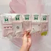 Meias Femininas de Meia-Cança Nova Coleção Outono/Inverno Cotton Kingdom, Respiráveis e Absorventes de Suor, 100% Algodão, Estilo Estudante College, Meias Esportivas de Algodão Venda por Atacado