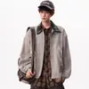 Chaqueta Elegante para Hombre Primavera y Otoño 2025 Marca de Moda High Street Estilo Hong Kong Estilo Japonés Estilo Harajuku Estilo Coreano Chaqueta Holgada de Moda