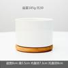 Vasos de Cerâmica para Suculentas com Impressão de Logo, Porcelana Branca Simples Criativa para Ornamentos de Bonsai, Presentes Transfronteiriços para Exportação, Atacado de Vasos de Cerâmica