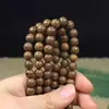 Plato para Joyería de Cuentas de Madera de Ala de Pollo Natural, Pulsera Colgante de Cuello de Múltiples Círculos, Artesanías de Pulsera Collar de Cuentas de Buda de Madera Maciza