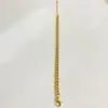Fornecimento transfronteiriço de Yiwu de uma variedade de tamanhos pode ser consultado pulseira de aço inoxidável pulseira masculina de aço dourado simples