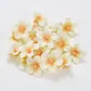 Simulación de pétalos de flor de cerezo pequeños mini corona de flores de seda accesorios de clip decoración de boda para el hogar cabeza de flor artificial