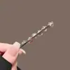 Pasador de Pelo Estilo K-Pop con Pedrería Austriaca, Pasador de Presión, Pinza para Fleco, Pedrería de Cristal, Pinza Lateral de Dulce y Fresco Temperamento de Hada