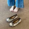 Zapatos planos de punta redonda, corte bajo, estilo ballet francés, modernos para mujer, nueva colección otoño 2026, versátiles y perfectos con vestidos, estilo Mary Jane