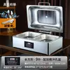 Fogão de Buffet Visual em Aço Inoxidável Fogão de Buffet com Aquecimento Elétrico Fogão de Conservação de Calor para Hotel Panela Térmica Hidráulica para Café da Manhã Louça