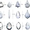 Colgante Lágrima de Ángel de Cristal Colgante Marquise DIY Cortina de Puerta Iluminación de Lámpara de Cristal Accesorios de Cristal Joyería Cristal Blanco